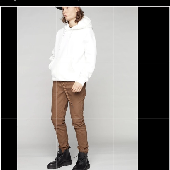 Jeaniologie brown color joggers - Picture 1 of 9